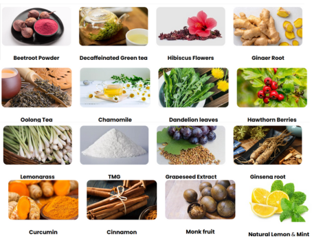 Cardio Slim Tea ingredinets